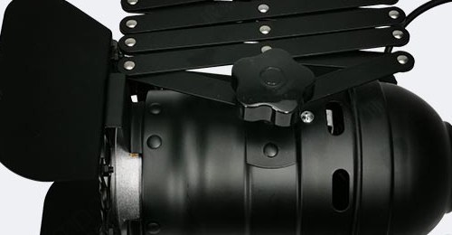 E27 track spotlight head